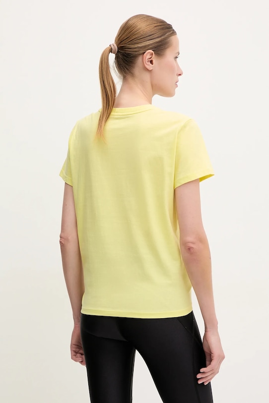 Odzież Dkny t-shirt bawełniany DP5T9994 żółty
