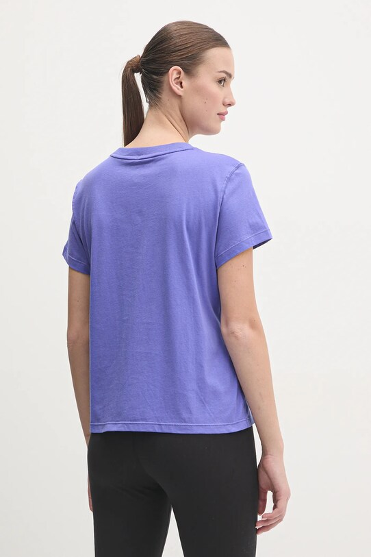 Одежда Хлопковая футболка Dkny DP5T9994 фиолетовой