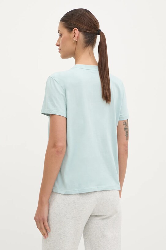 Îmbrăcăminte Dkny tricou din bumbac DP5T9994 turcoaz