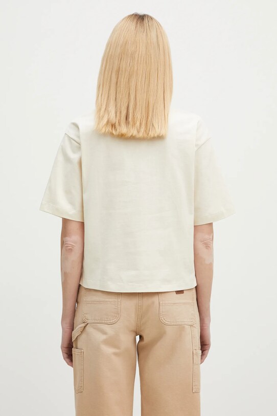 Одежда Хлопковая футболка Carhartt WIP Eldon I034376.05XX бежевый