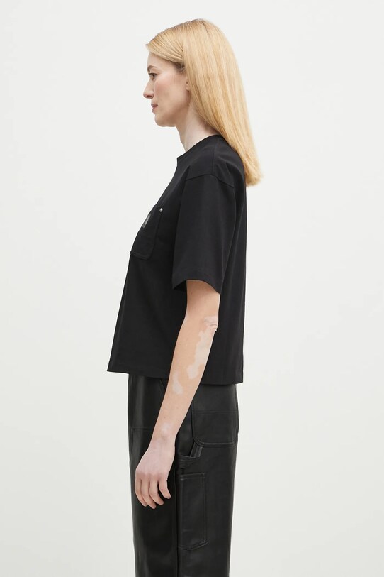 Carhartt WIP t-shirt in cotone Eldon I034376.89XX nero SS25