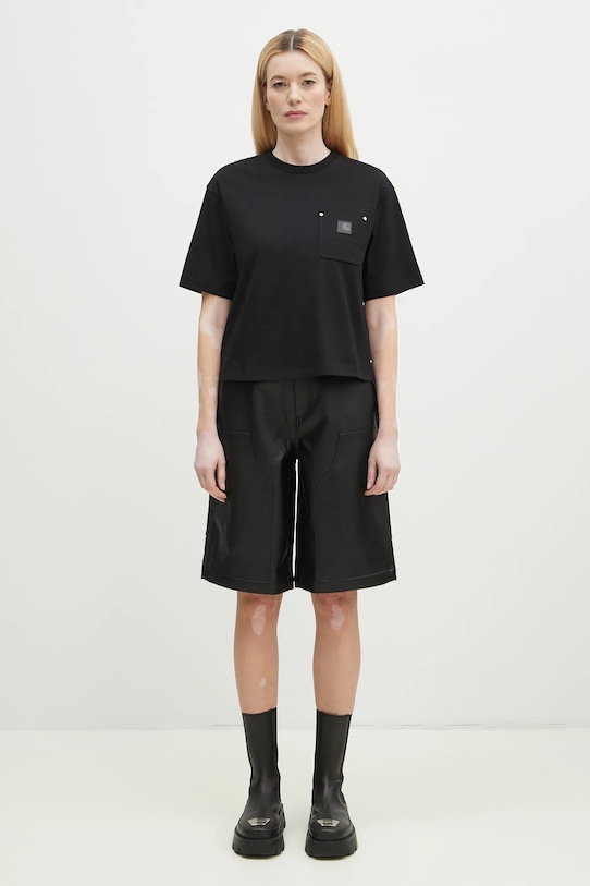 Carhartt WIP t-shirt bawełniany Eldon I034376.89XX czarny