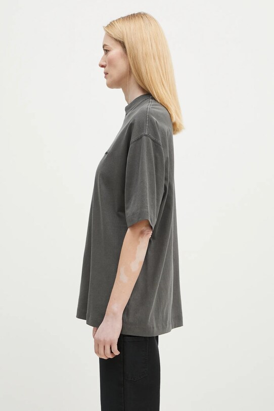 Bavlnené tričko Carhartt WIP Lumo I034377.89GD sivá SS25