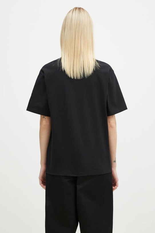 Clothing Carhartt WIP cotton t-shirt Rivet Script I034406.0M4XX black