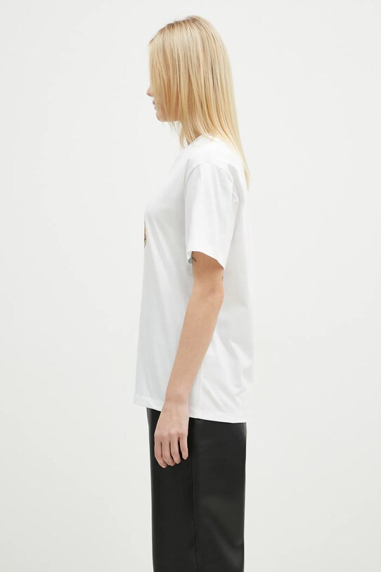 Carhartt WIP t-shirt bawełniany Pudding I034435.02XX biały SS25