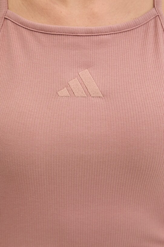 Top adidas ALL SZN RIB JJ1222 oranžová