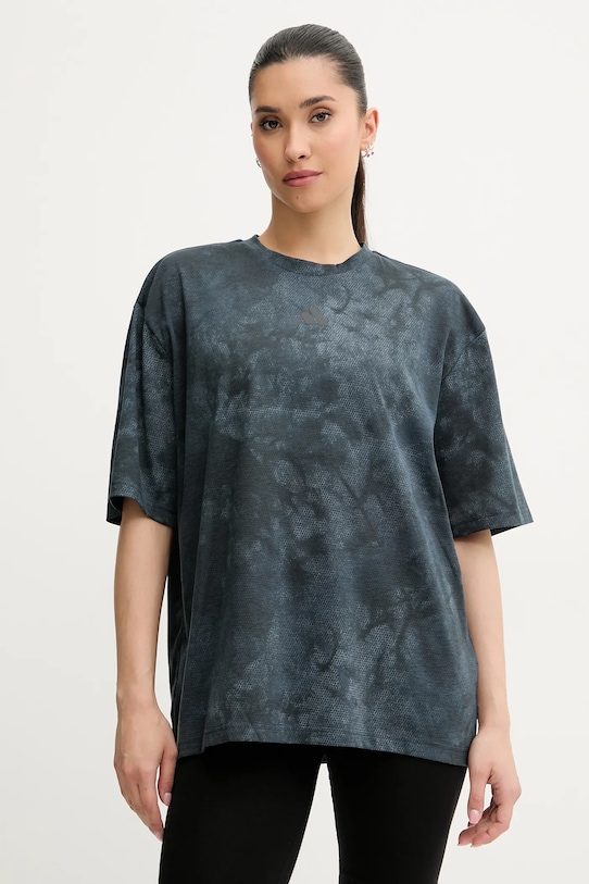 adidas Performance edzős póló TR 247 mintás sötétkék JM4902