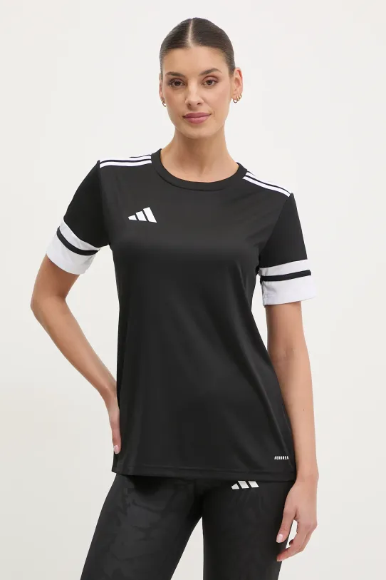 Тениска за трениране adidas Performance Squad 25 щампа черен JI9986