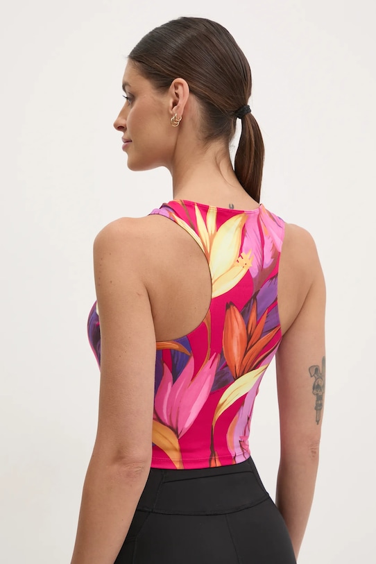 Ruházat adidas Performance edzős felső x Farm Rio JD6307 rózsaszín