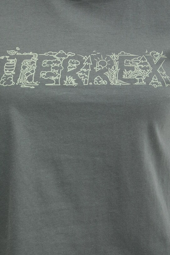 adidas TERREX t-shirt Wild JI9156 szary