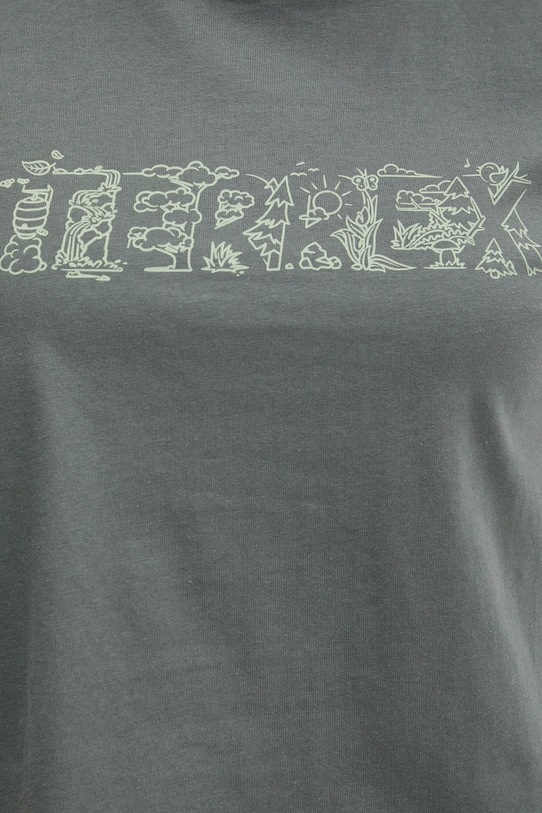 Tričko adidas TERREX Wild JI9156 sivá