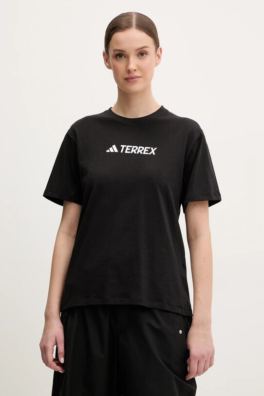 adidas TERREX tricou print negru JF9131