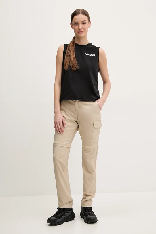 Sportovní top adidas TERREX Multi JF4183 černá SS25