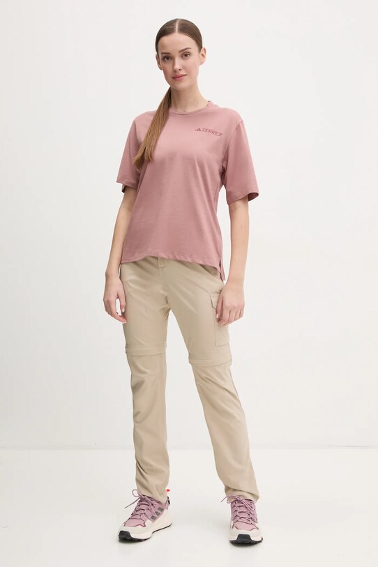 adidas TERREX t-shirt Xploric JE0377 rosa SS25