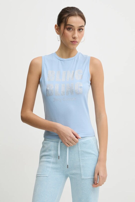 Топ Juicy Couture голубой JCBLV125866