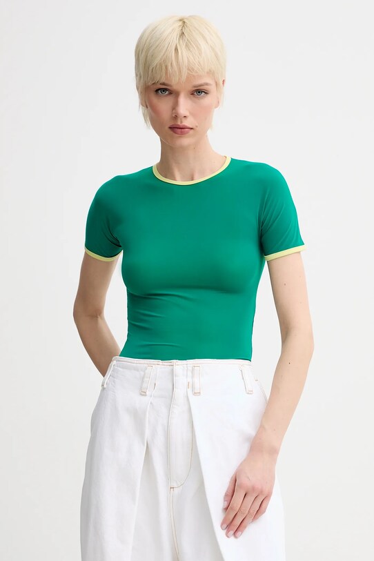 Sunnei tricou uni verde PRTWWJER009