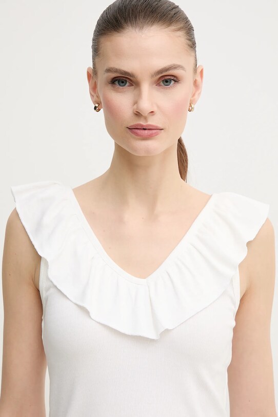 Top Pepe Jeans MILLIE μπεζ PL506050