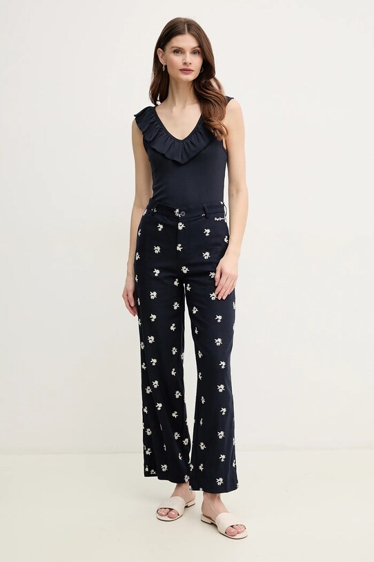 Top Pepe Jeans MILLIE PL506050 σκούρο μπλε SS25