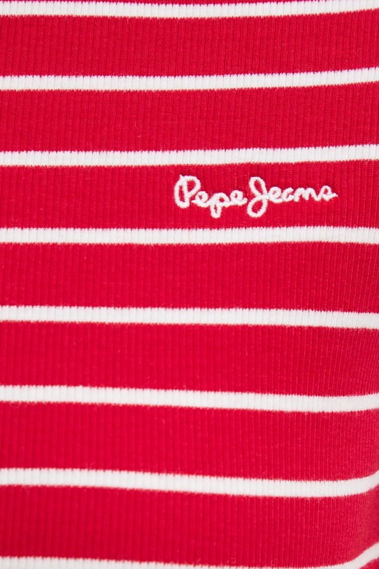 Tričko Pepe Jeans MERIBEL PL506079 červená