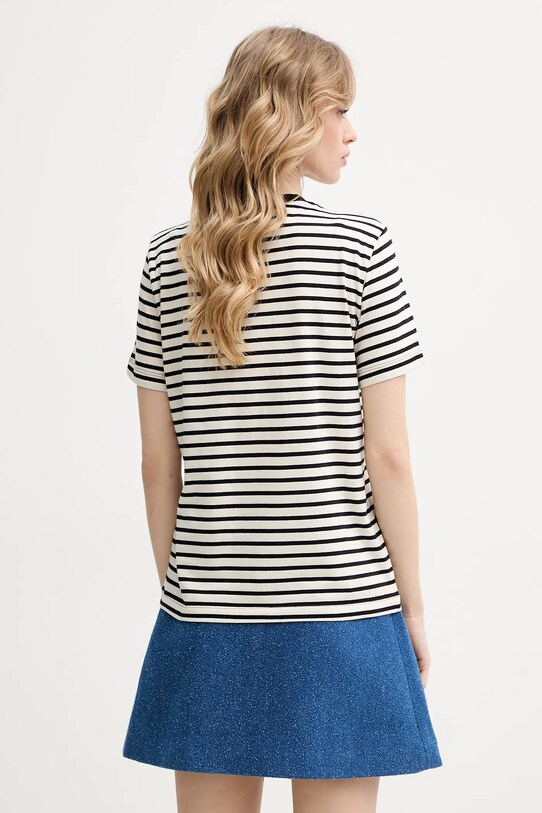 Îmbrăcăminte MSGM tricou din bumbac 3842MDM111.257322 negru