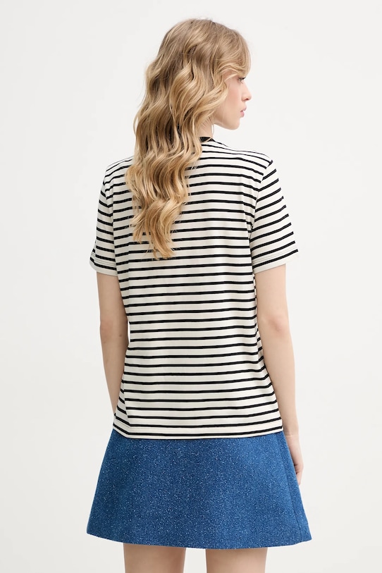 Odzież MSGM t-shirt bawełniany 3842MDM111.257322 czarny