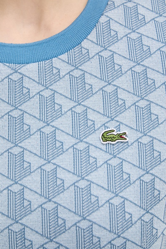 Lacoste T-shirt damski TF3244 niebieski