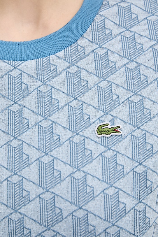 Lacoste T-shirt damski TF3244 niebieski
