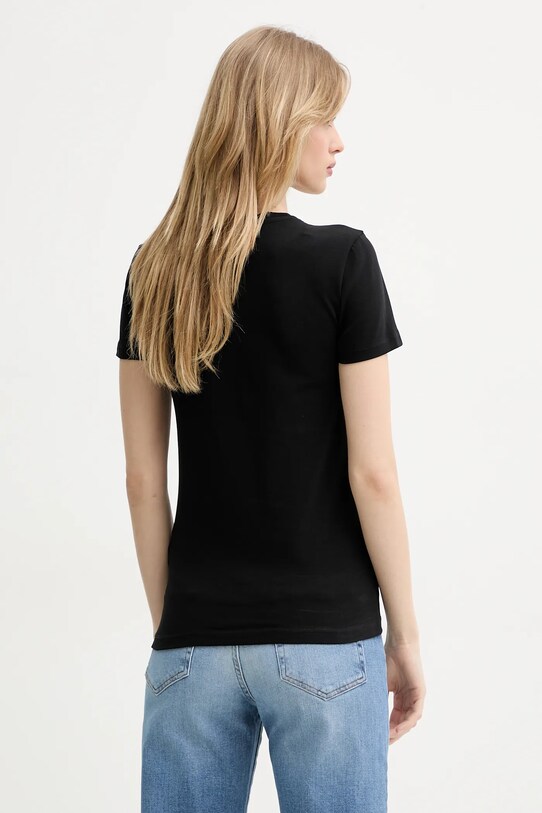 Îmbrăcăminte Iceberg tricou din bumbac F091.6318 negru