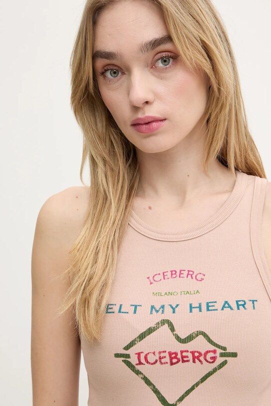 Iceberg top bej T111.6302