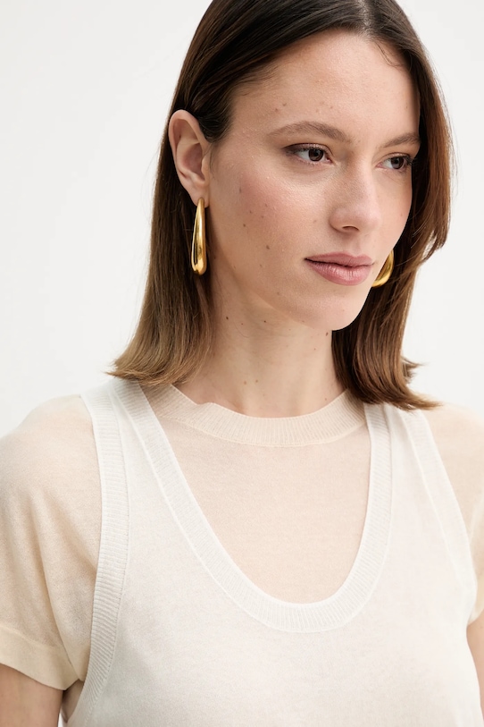 Pinko tricou bej 105152.A2LS