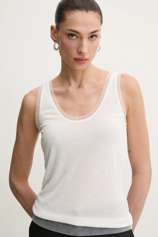Pinko top alb 105168.A2LU