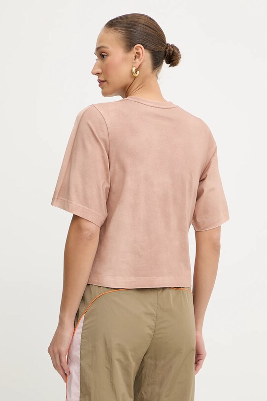 Odzież Pinko t-shirt bawełniany REIMAGINE by Patrick Mcdowell 105086.A2K0 pomarańczowy