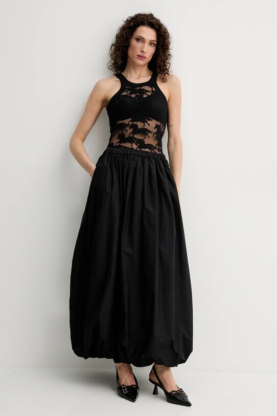 Pinko top REIMAGINE by Patrick Mcdowell 105204.A2JJ negru SS25