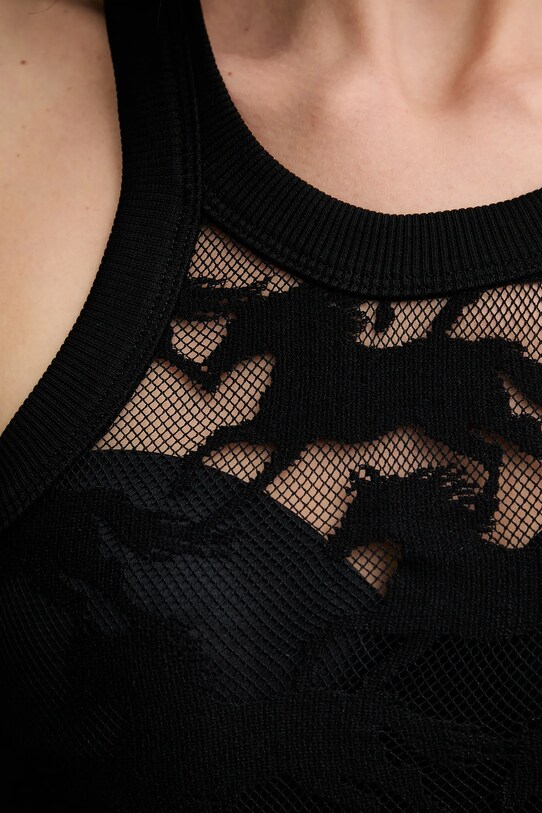 Pinko top REIMAGINE by Patrick Mcdowell 105204.A2JJ negru