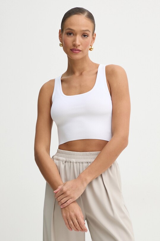 MICHAEL Michael Kors top alb MR5614V33D