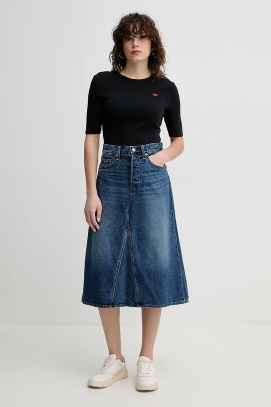 Levi's t-shirt LUCA SLIM TEE A3388 fekete SS25