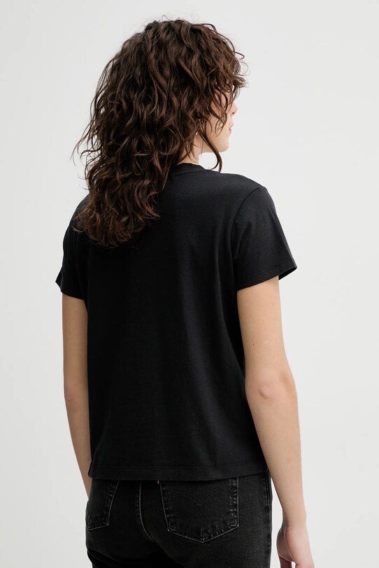 Ruházat Levi's t-shirt BOXY VNECK TEE A8774 fekete