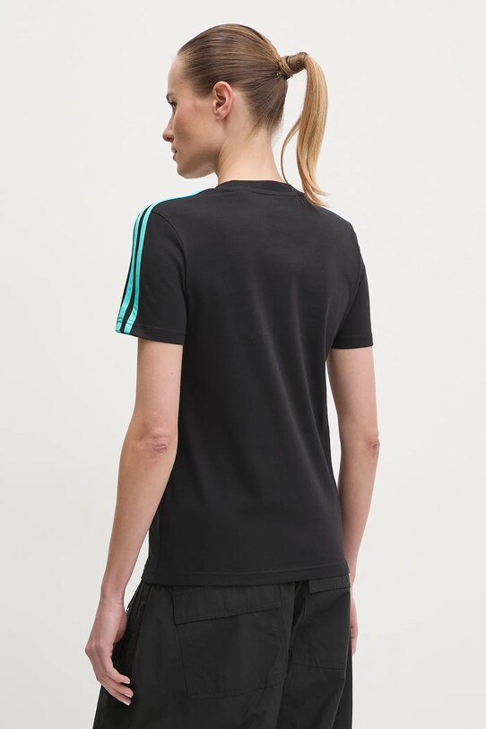 Дрехи Памучна тениска adidas x Mercedes JV5424 черен