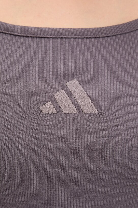 adidas top ALL SZN RIB JJ1223 fioletowy