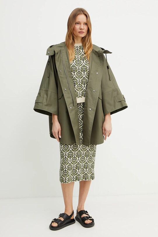 Weekend Max Mara sweter 2515361171600 zielony SS25