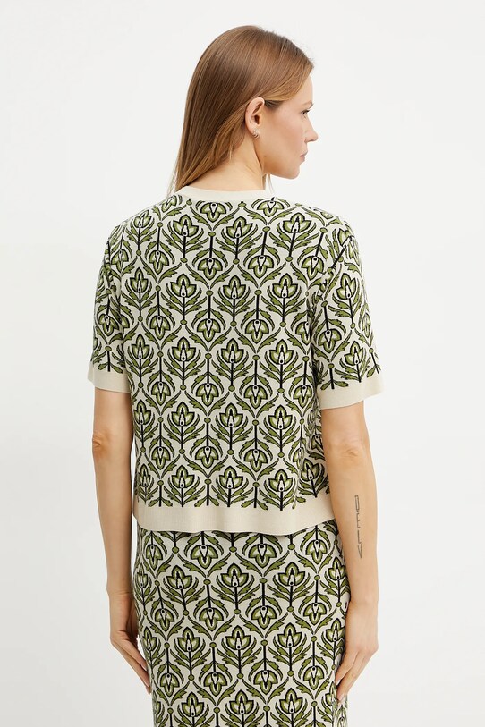 Odzież Weekend Max Mara sweter 2515361171600 zielony