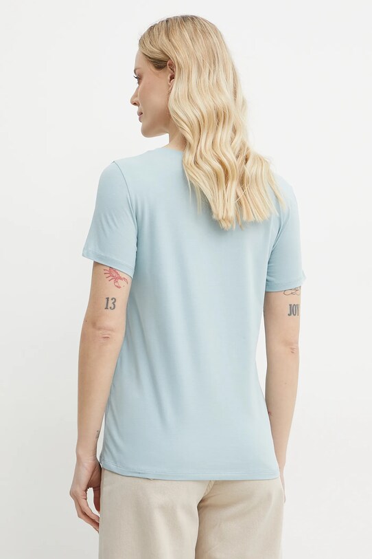 Odzież Weekend Max Mara t-shirt 2515971011600 turkusowy