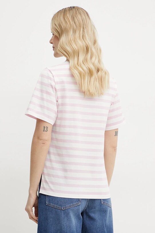 Odzież Weekend Max Mara t-shirt bawełniany 2515971031600 różowy
