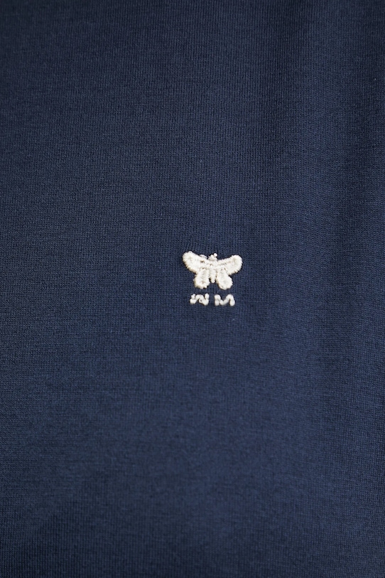 Bavlněné tričko Weekend Max Mara 2515971031600 námořnická modř
