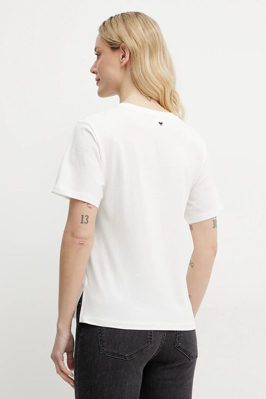 Odzież Weekend Max Mara t-shirt bawełniany 2515971041600 biały