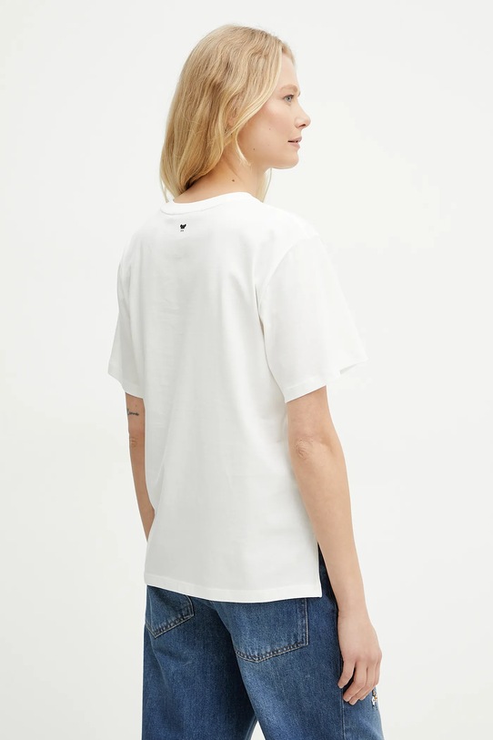 Хлопковая футболка Weekend Max Mara 2515971041600 белый SS25