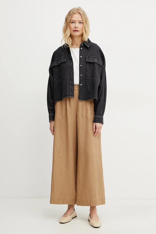 Weekend Max Mara tricou din bumbac 2515971051600 alb SS25