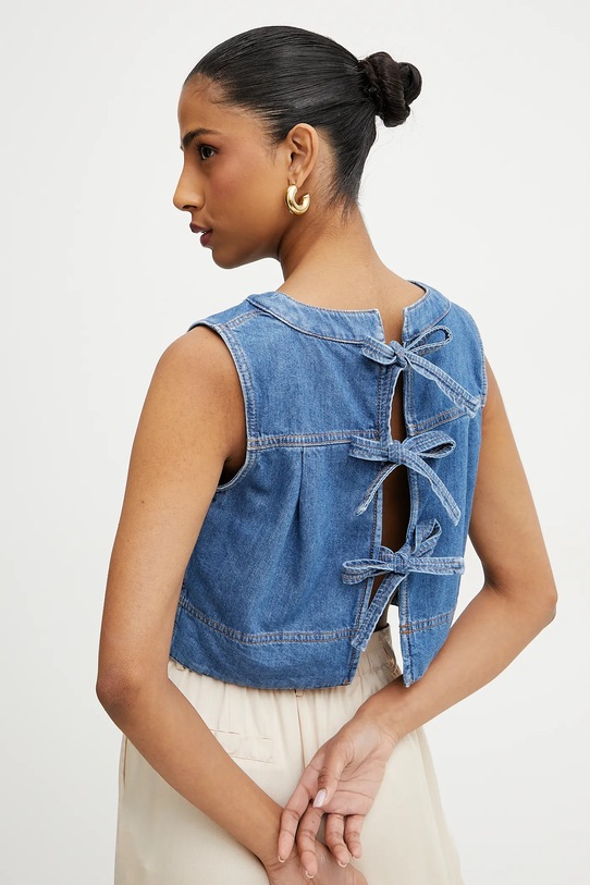 Джинсова блузка Weekend Max Mara casual блакитний 2515161016600