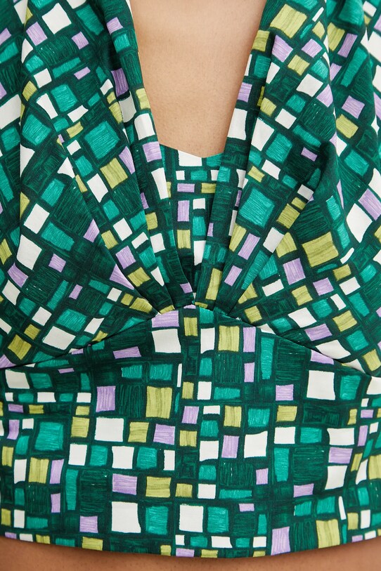 Weekend Max Mara bluzka 2515161026600 zielony