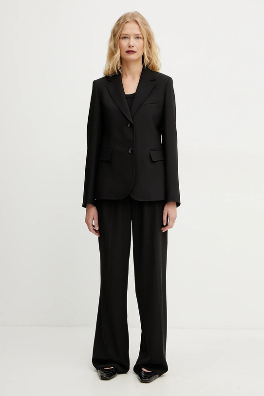 Памучен топ Weekend Max Mara 2515941022600 черен SS25